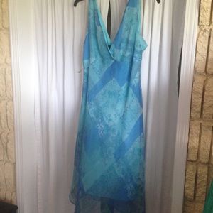 Sleeveless knee length dress size 16